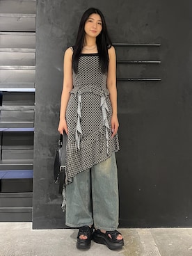 永田真弓さんの（EMODA | エモダ）を使ったコーディネート