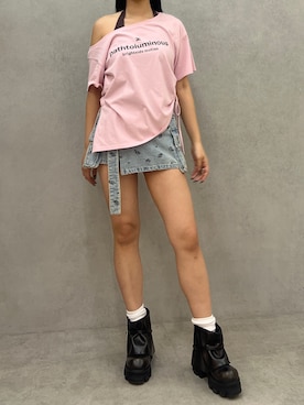 永田真弓さん（レディース・168cm）の春コーディネート