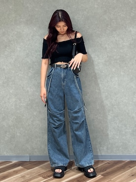 永田真弓さん（レディース・168cm）の夏コーディネート