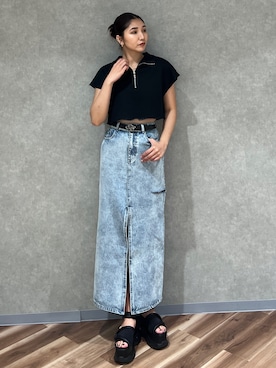 永田真弓さん（レディース・168cm）の夏コーディネート