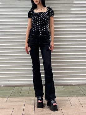 永田真弓さん（レディース・168cm）の夏コーディネート