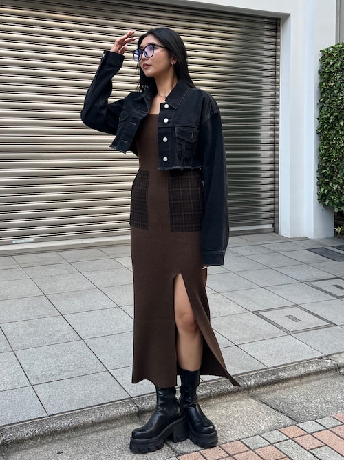 セール】ドッキングポケットワンピース（ワンピース）｜EMODA（エモダ