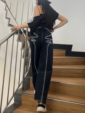 永田真弓さん（レディース・168cm）の春コーディネート