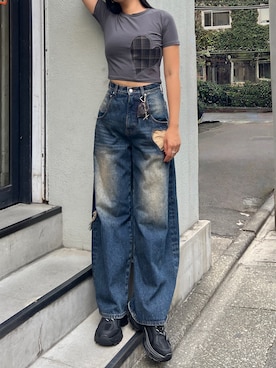 永田真弓さん（レディース・168cm）の夏コーディネート