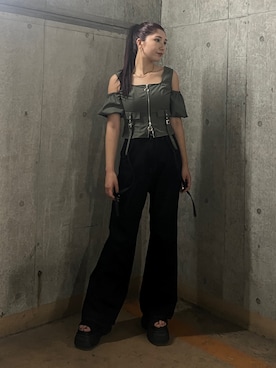 永田真弓さん（レディース・168cm）の夏コーディネート