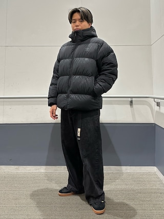 adidas（アディダス）の「ダウン Regen モノグラム フード付き