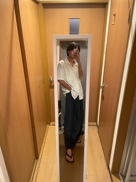 慶さん（メンズ・173cm）の夏コーディネート