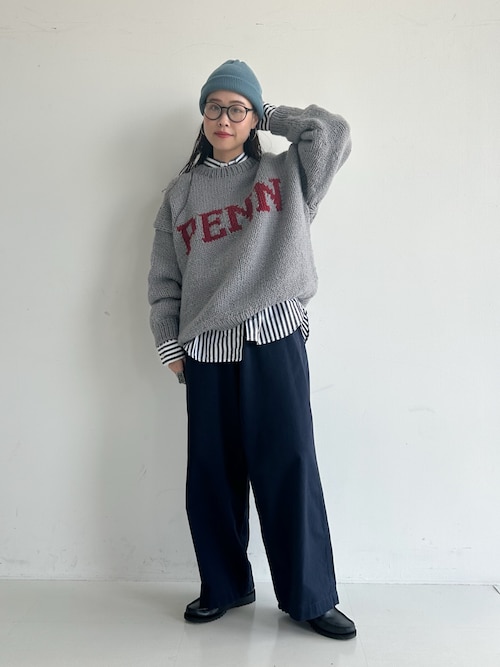 【THE BOOK STORE】ハンドロゴセーター THE BOOK STORE/ザブックストア Y HAND LOGO SWEATER ハンドロゴ