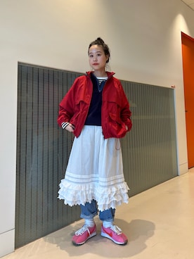 黒田 彩乃さん(レディース・153cm)の冬コーディネート