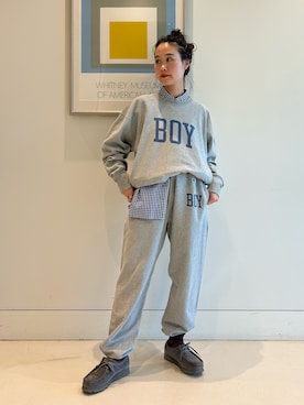 黒田 彩乃さん（レディース・153cm）の冬コーディネート