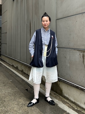 黒田 彩乃さん（レディース・153cm）の春コーディネート