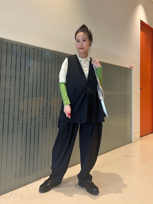 maturely / ティー ダブ ボンタン スラックス（スラックス）｜maturely