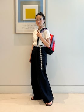 黒田 彩乃さん(レディース・153cm)の夏コーディネート