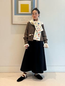 「BEAMS BOY（ビームスボーイ）のアイテム」を使った、黒田 彩乃さん（レディース・153cm）の夏コーディネート