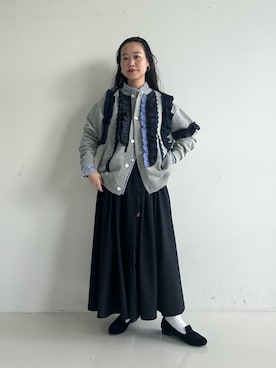 「アイテム（シューズ）」を使った、黒田 彩乃さん（レディース・153cm・30代）の秋コーディネート