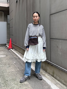 黒田 彩乃さん(レディース・153cm)の秋コーディネート