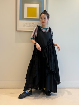 黒田 彩乃さん（レディース・153cm）の冬コーディネート