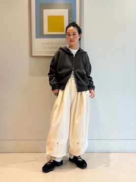 「maturely（マチュアリー）のアイテム」を使った、黒田 彩乃さん（レディース・153cm）の夏コーディネート