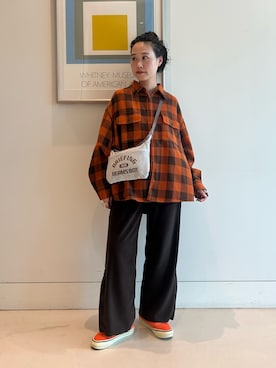 黒田 彩乃さん(レディース・153cm)の秋コーディネート