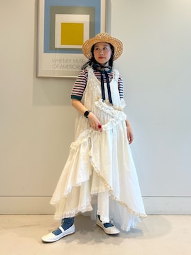 黒田 彩乃さん（レディース・153cm）の冬コーディネート