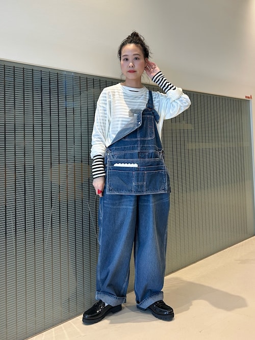 BEAMS BOY ドット柄 オーバーオール BEAMS BOY ドット柄 オーバーオール BEAMS BOY ドット柄