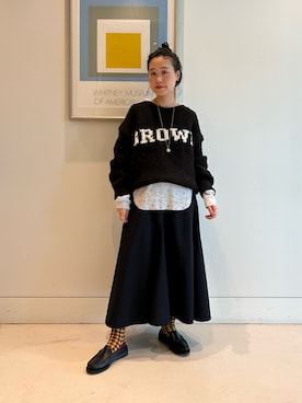 黒田 彩乃さん(レディース・153cm)の秋コーディネート