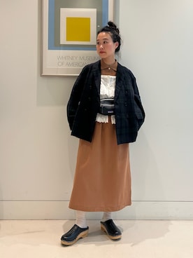 黒田 彩乃さん(レディース・153cm)の春コーディネート