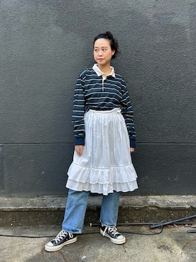 黒田 彩乃さん（レディース・153cm）の秋コーディネート