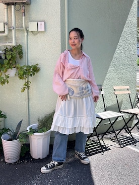 黒田 彩乃さん(レディース・153cm)の秋コーディネート