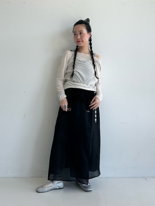 BEAMS WOMEN｜maturely / フィッシュ ネット タンクトップ