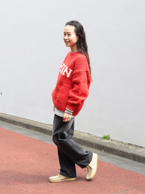 別注】THE BOOKSTORE / Hand Logo Sweater 25FW（ニット