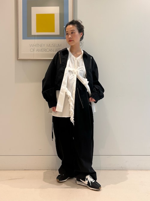 ブラウス シャツ maturely / オーガニック コットン ハート フリルシャツ レディース BEAMS WOMEN｜maturely / オーガニック コットン ハート フリル