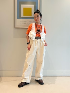 黒田 彩乃さん(レディース・153cm)の夏コーディネート