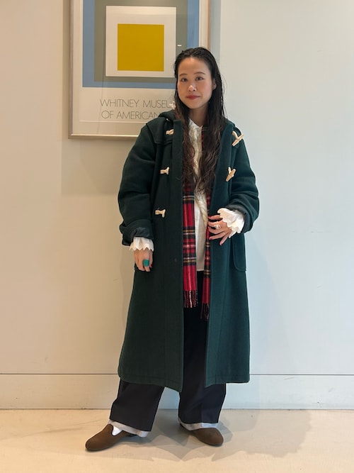 グローバーオール　A　エィス　BEAMS BOY リバーシブル ダッフルコート グローバーオールAエィスBEAMS BOY リバーシブル ダッフルコート