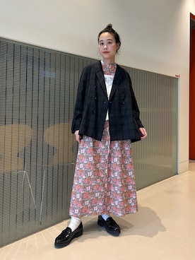 黒田 彩乃さん(レディース・153cm)の春コーディネート