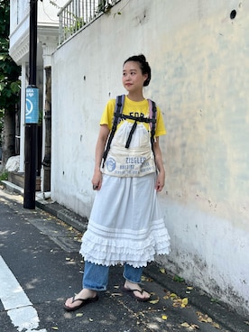 黒田 彩乃さん(レディース・153cm)の夏コーディネート