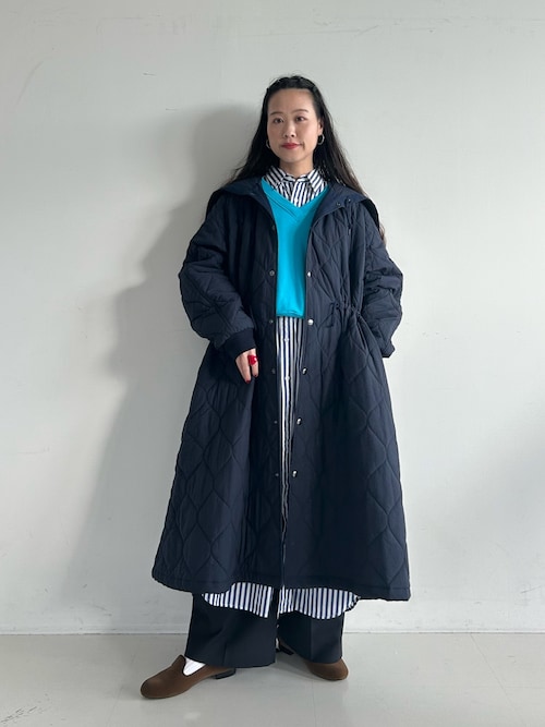 ナイロン キルティング フード コート（その他アウター）｜BEAMS