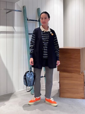黒田 彩乃さん(レディース・153cm)の秋コーディネート