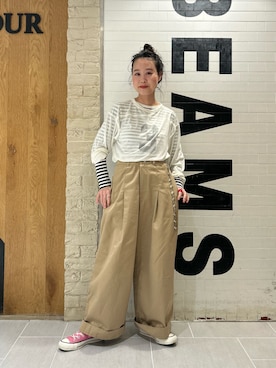 黒田 彩乃さん（レディース・153cm）の冬コーディネート