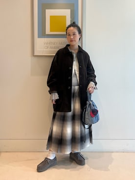 黒田 彩乃さん(レディース・153cm)の秋コーディネート