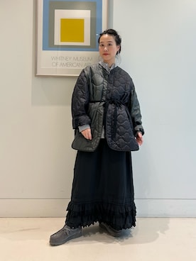 「アイテム（その他トップス）」を使った、黒田 彩乃さん（レディース・153cm）の秋コーディネート