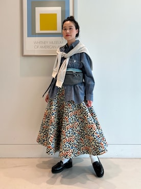 黒田 彩乃さん(レディース・153cm)の夏コーディネート