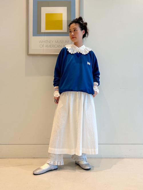 BEAMS BOY ユーロ 謂う ギャザー キャミ ワンピース ホワイト 