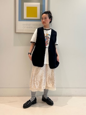 黒田 彩乃さん(レディース・153cm)の夏コーディネート