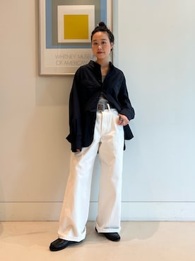 黒田 彩乃さん(レディース・153cm)の夏コーディネート