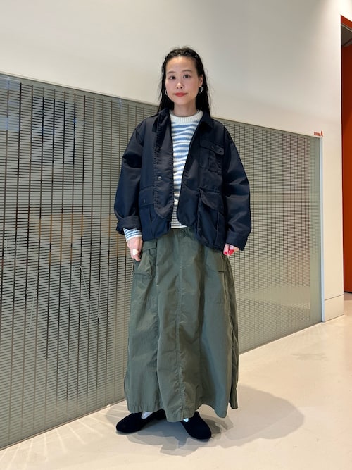 セール】シャンブレー ギャバ ショート フィッシング ジャケット