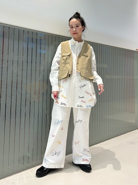 黒田 彩乃さん（レディース・153cm）の春コーディネート