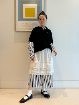 「アイテム（食器/キッチン）」を使った、黒田 彩乃さん（レディース・153cm）の春コーディネート