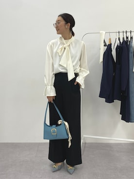 「スタッフ」｜あやぱんさん（レディース・157cm）の冬コーディネート