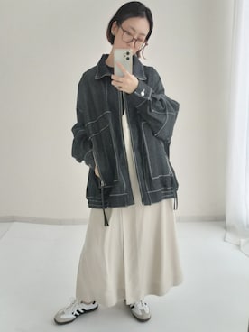 「nissen（ニッセン）のアイテム」を使った、あやぱんさん（レディース・157cm）の秋コーディネート